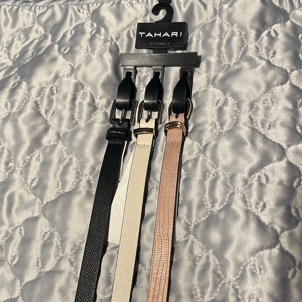 Tahari Brand 3 Set Belts